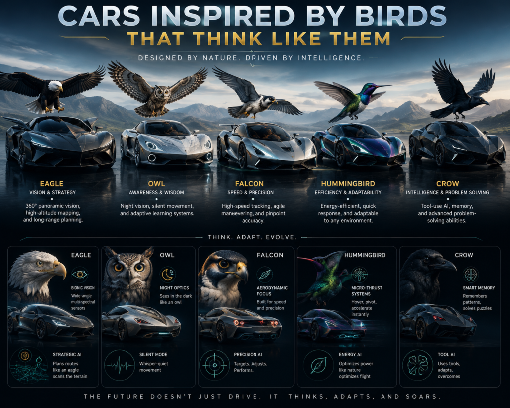 Cars Inspired by Birds
